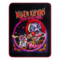 Killer Klowns from Outer Space Retro Fleece Blanket