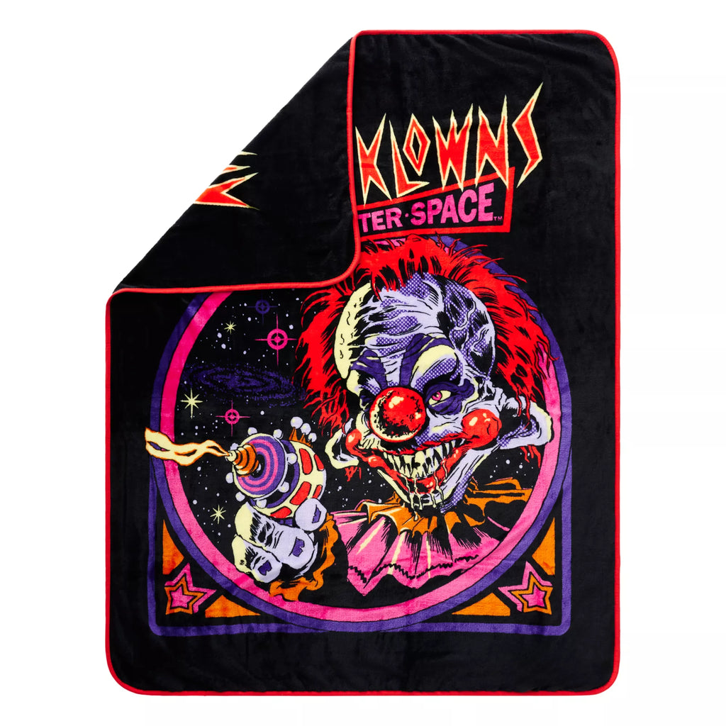 Killer Klowns from Outer Space Retro Fleece Blanket