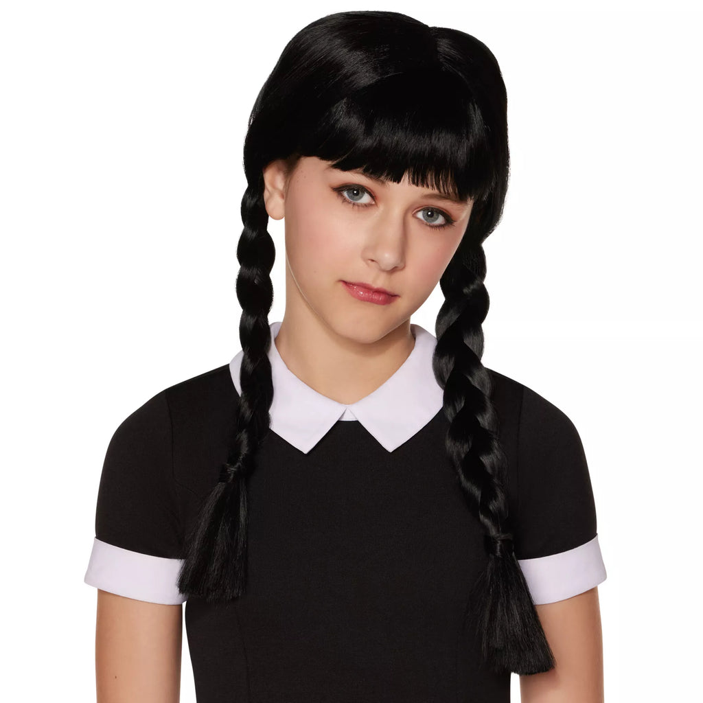 Kids Braided Wig with Bangs