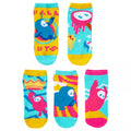 Fall Guys No Show Socks - 5 Pack