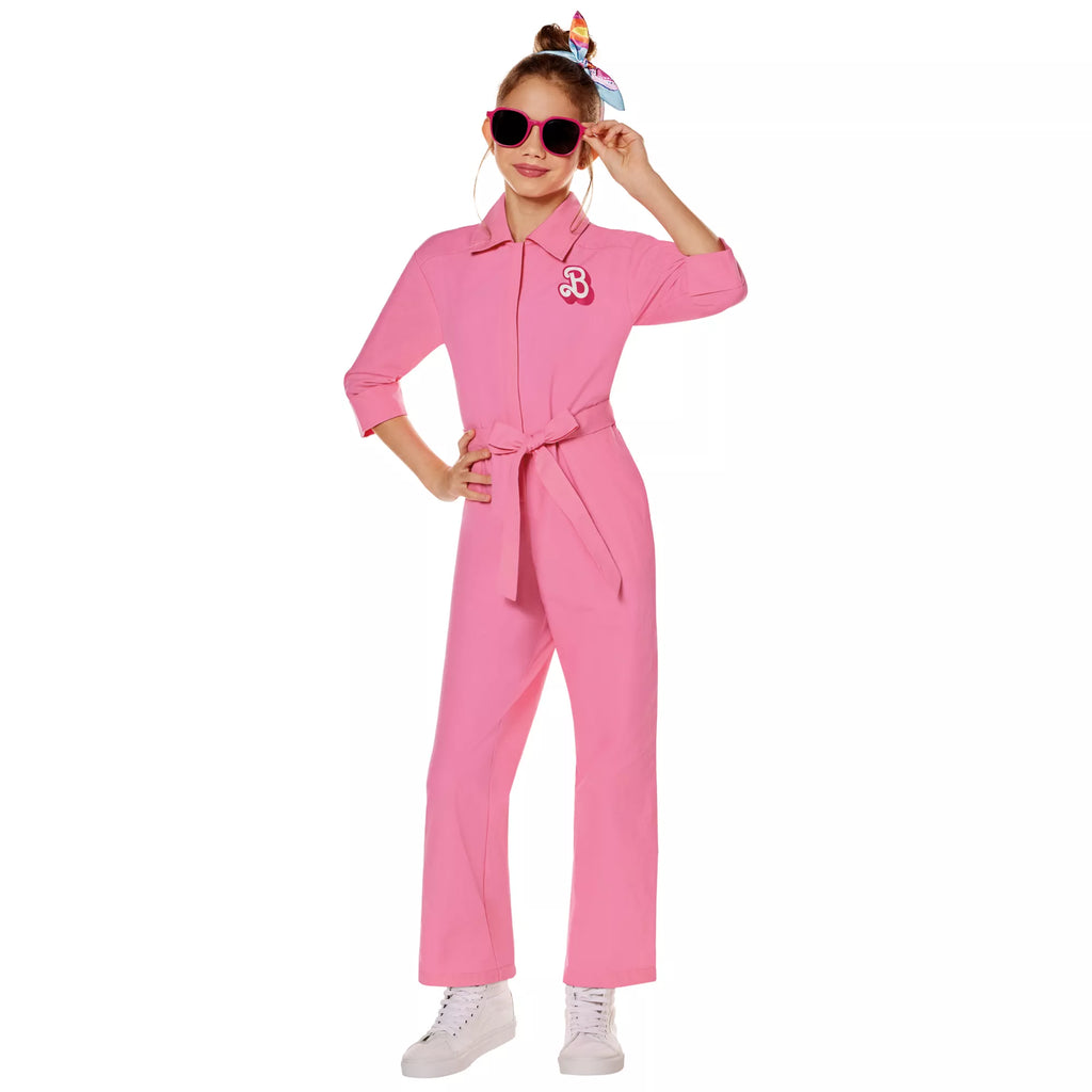 Kids Pink Power Jumpsuit - Barbie the Movie
