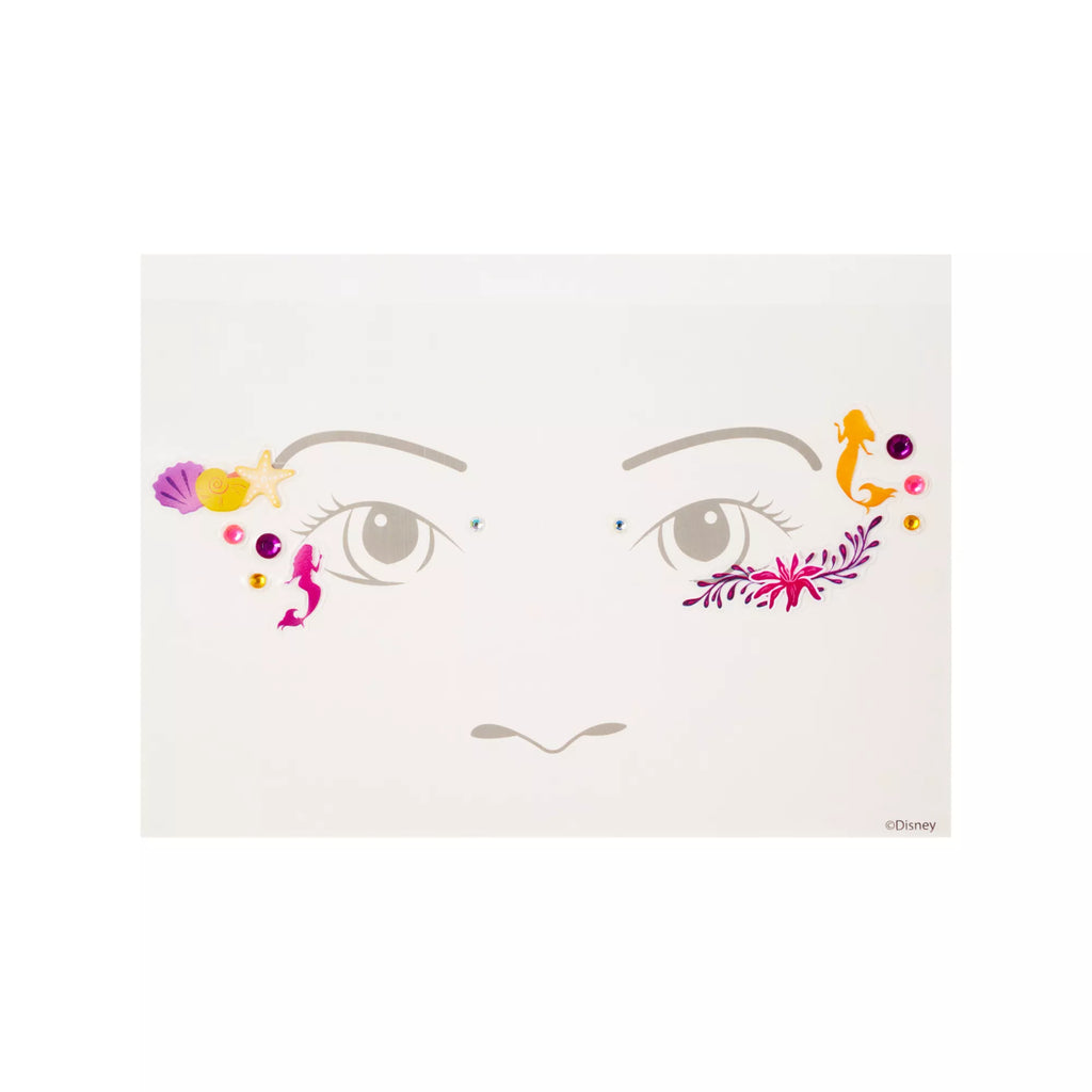 The Little Mermaid Face Decal - Disney Princess