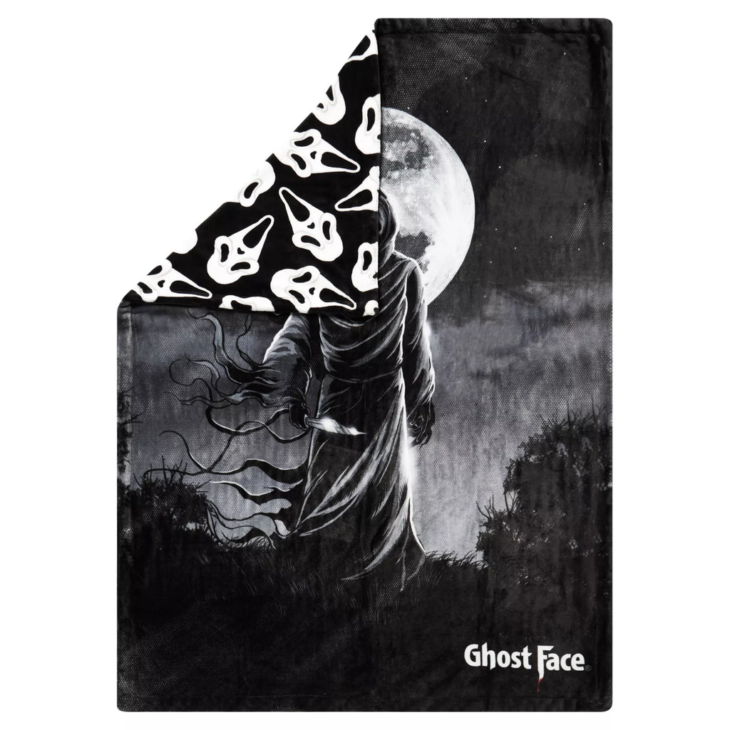 Ghost Face Reversible Fleece Blanket