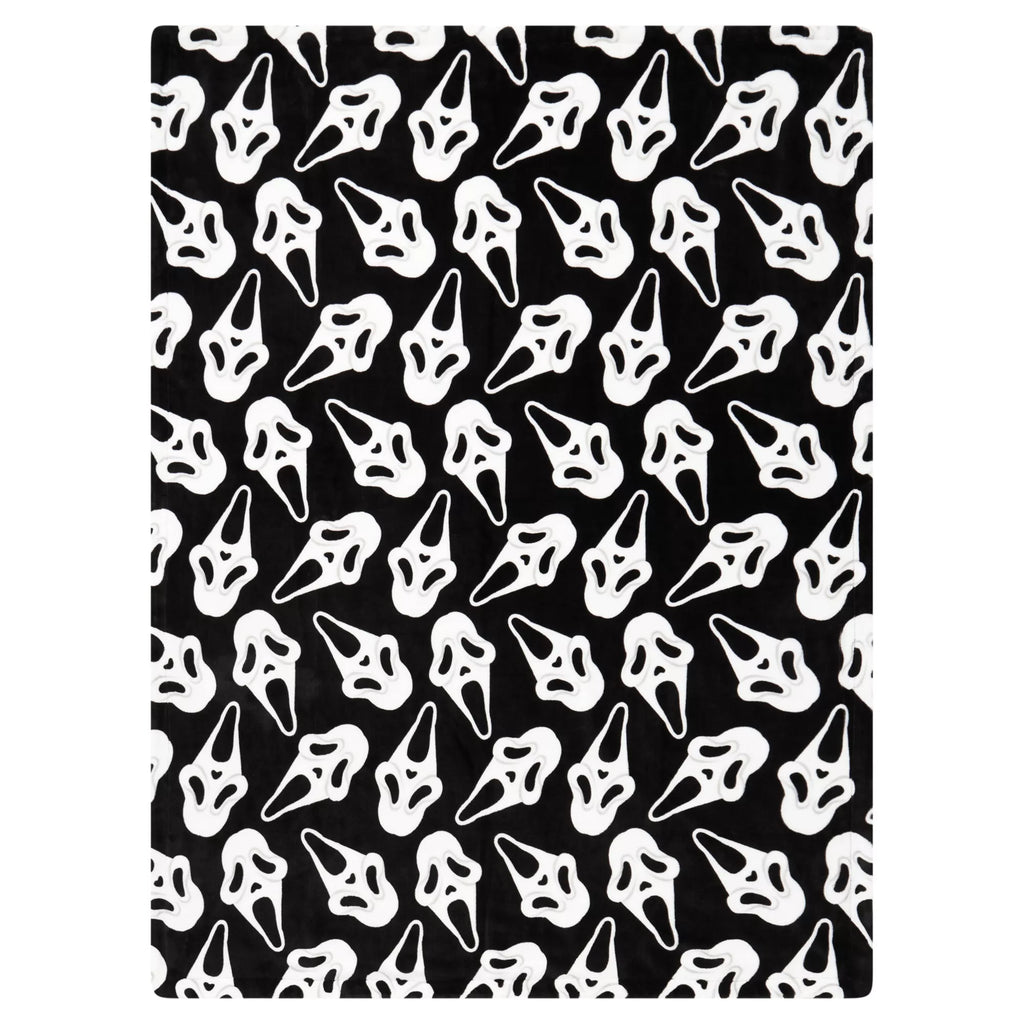 Ghost Face Reversible Fleece Blanket