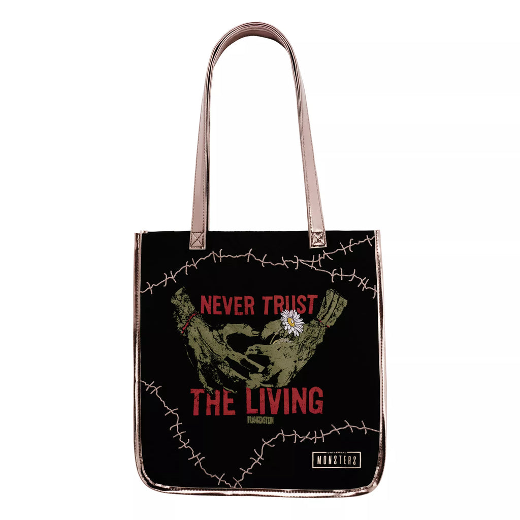 Never Trust the Living Tote Bag - Universal Monsters