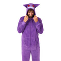 Adult Gengar Hooded Jumpsuit Costume - Pokémon