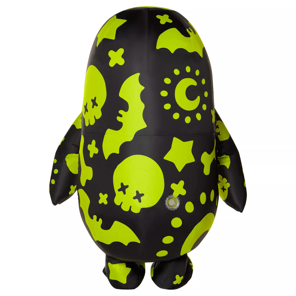 Adult Glow in the Dark Spooky Doodles Inflatable Costume - Fall Guys