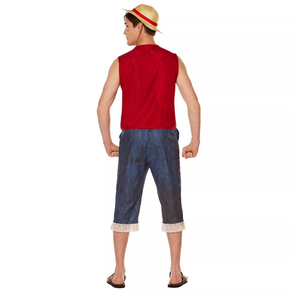 Adult Straw Hat Luffy Costume -  One Piece