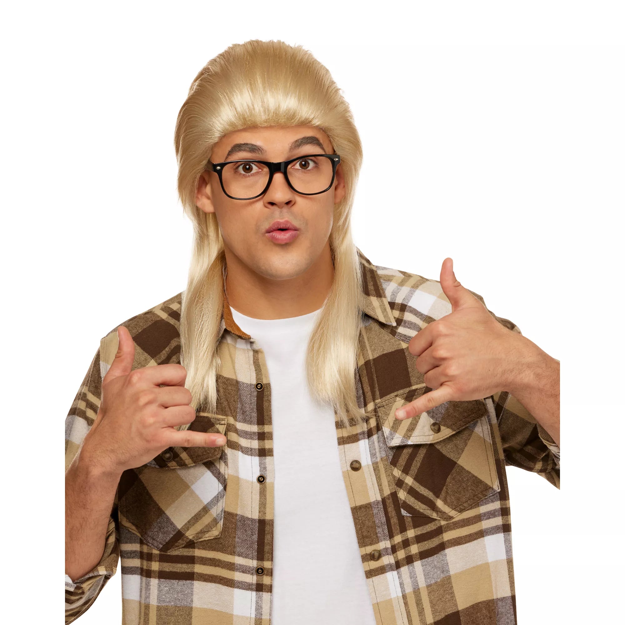 Funny Guy Mullet Wig