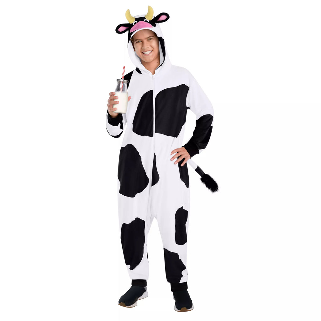Kids Cow Jumpsuit