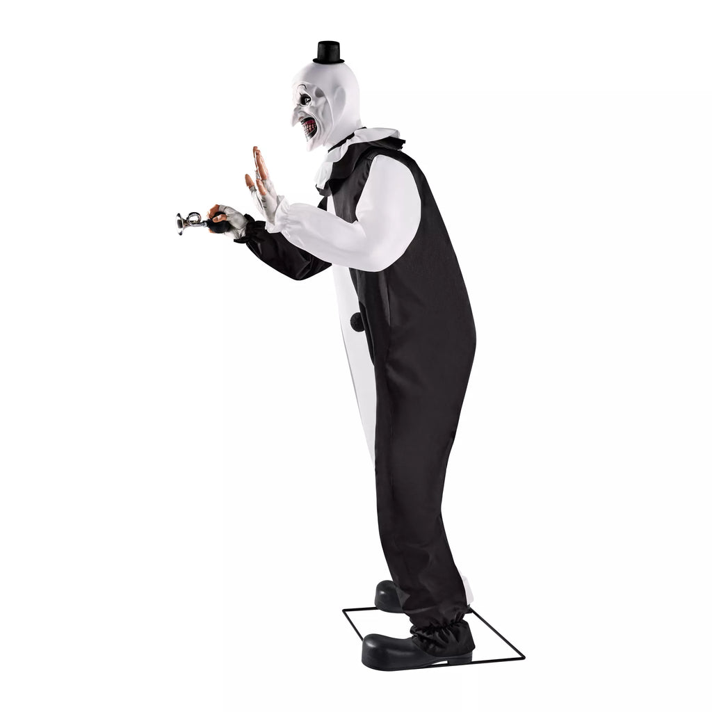 6 Ft 2 In Art the Clown Animatronic - Terrifier