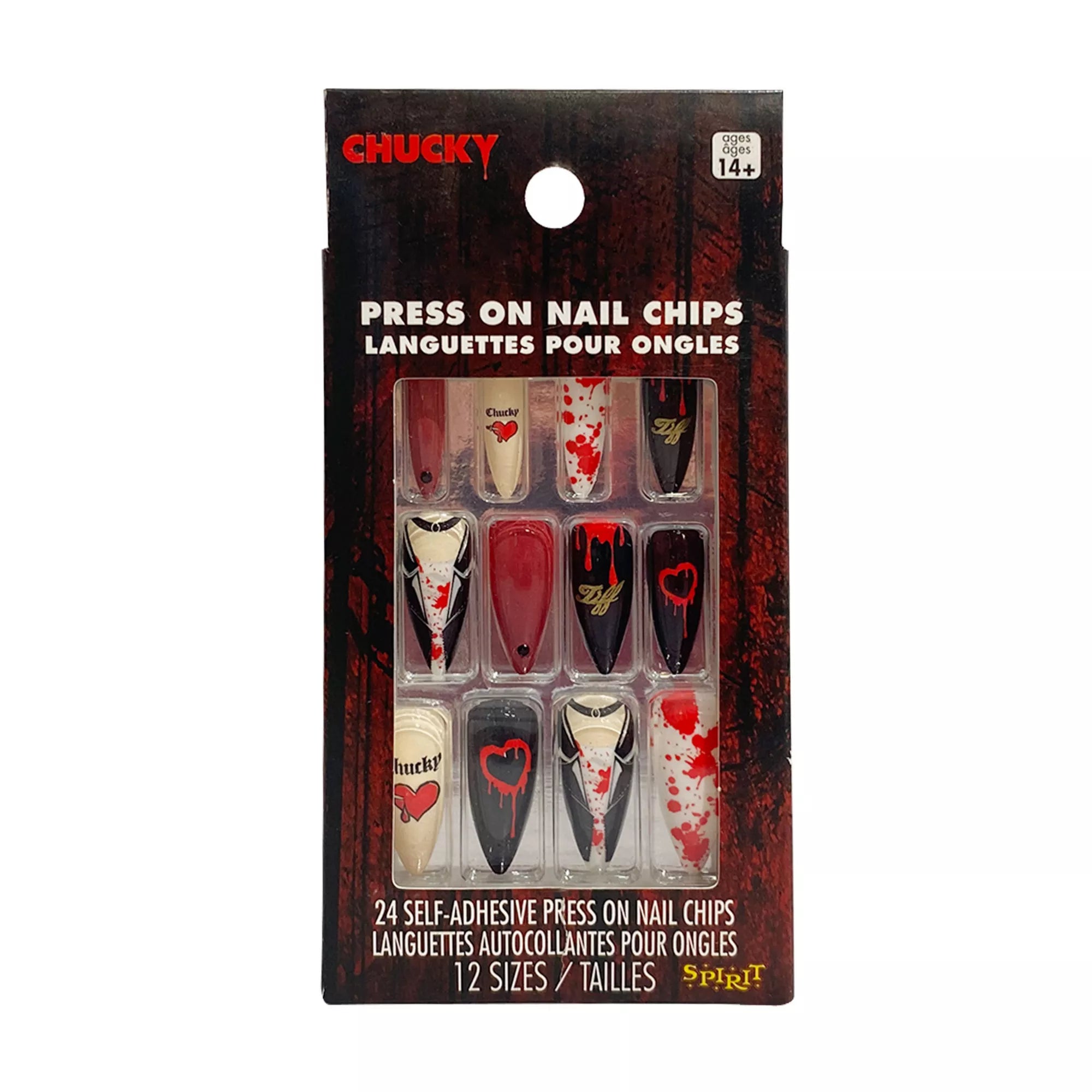Tiffany Press On Nails - Chucky