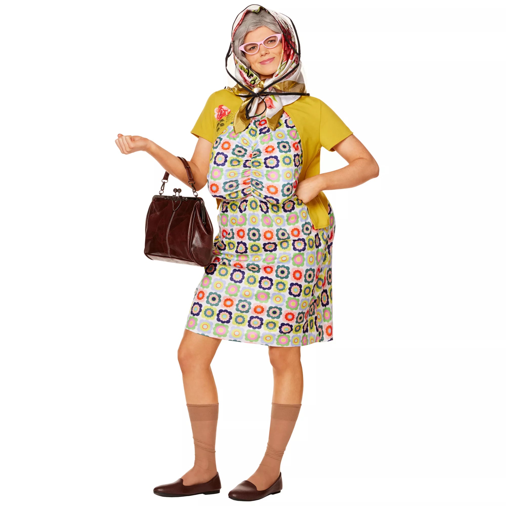 Adult Golden Granny Costume