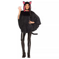 Adult Cat Poncho with Hood