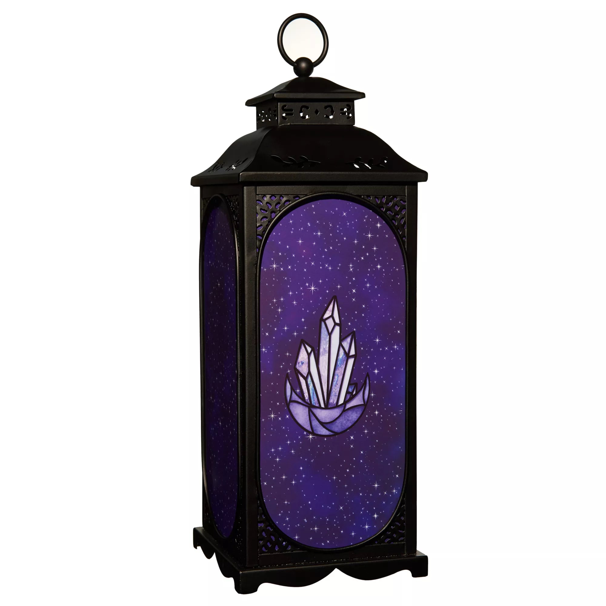 Mystical Arts Purple Crystal Lantern