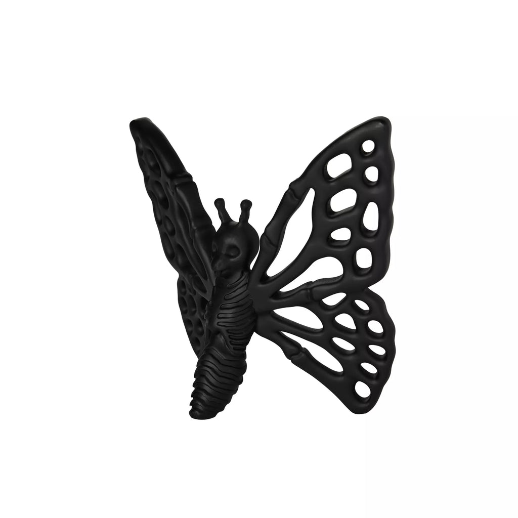 Mystical Arts Black Moth Tabletop Statue