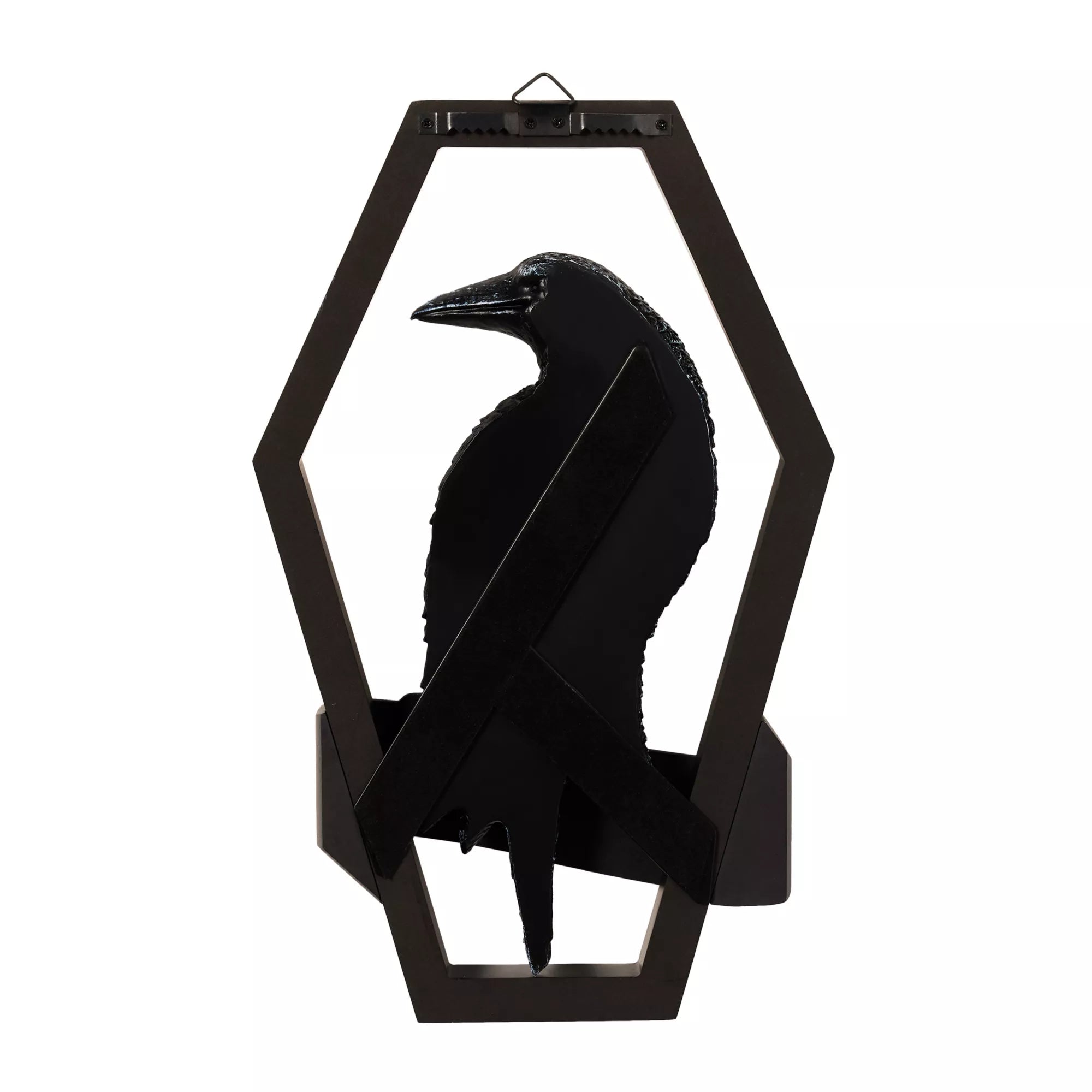 Gothic Noir Nevermore Raven Sign