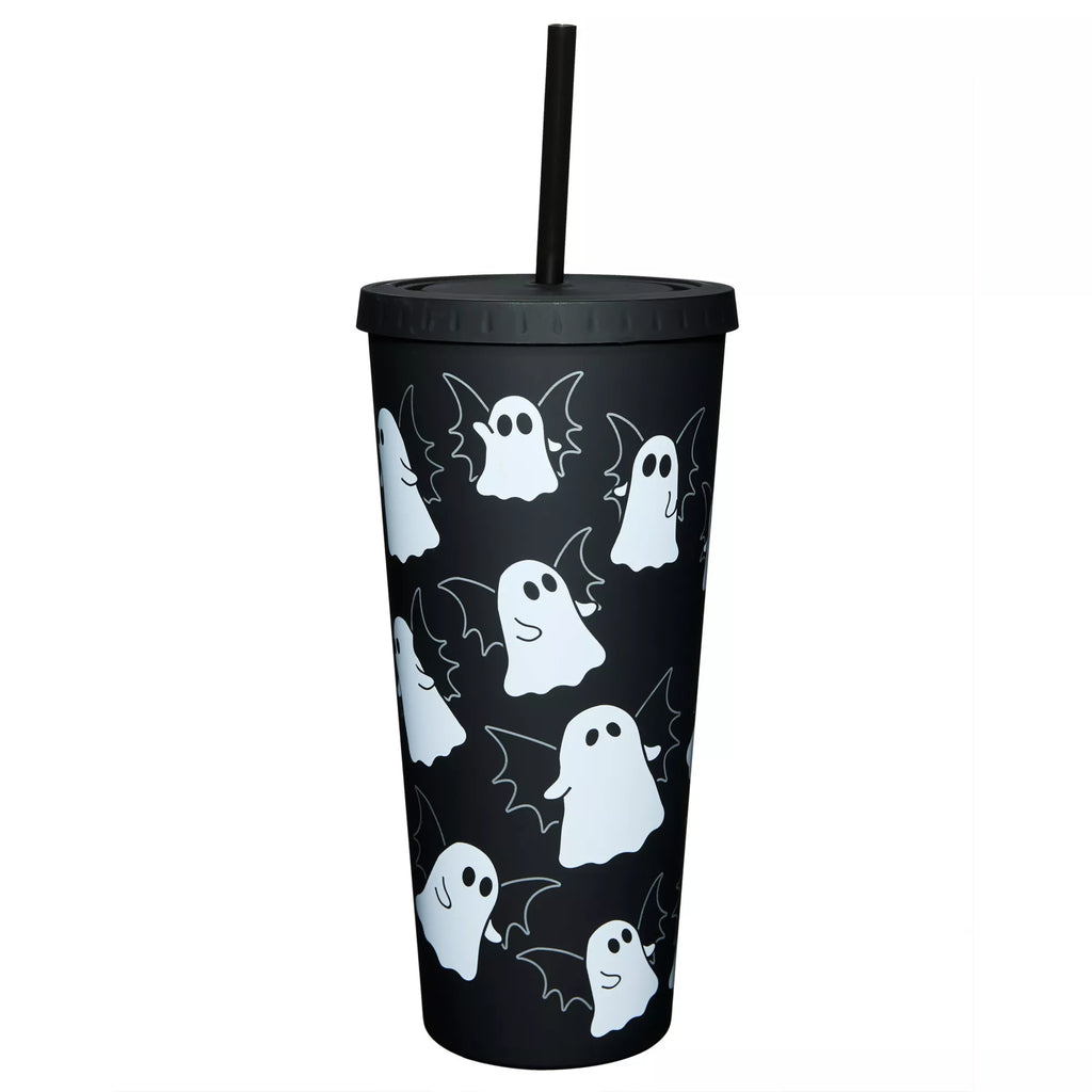 Ghost Bat Cup with Straw - 20 oz.