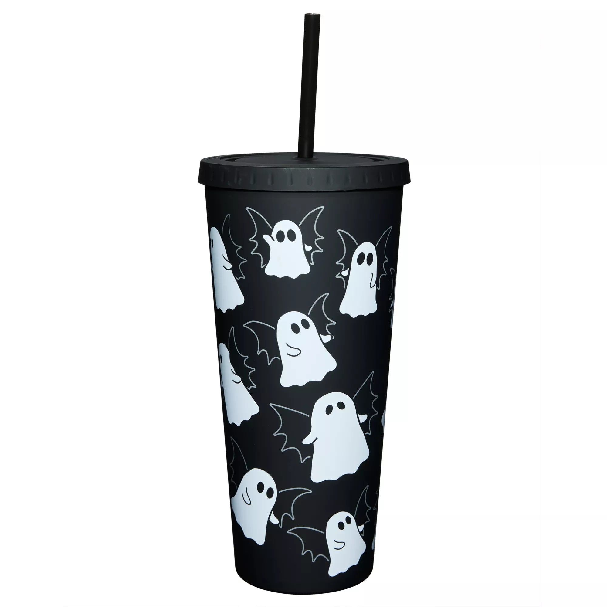Ghost Bat Cup with Straw - 20 oz.
