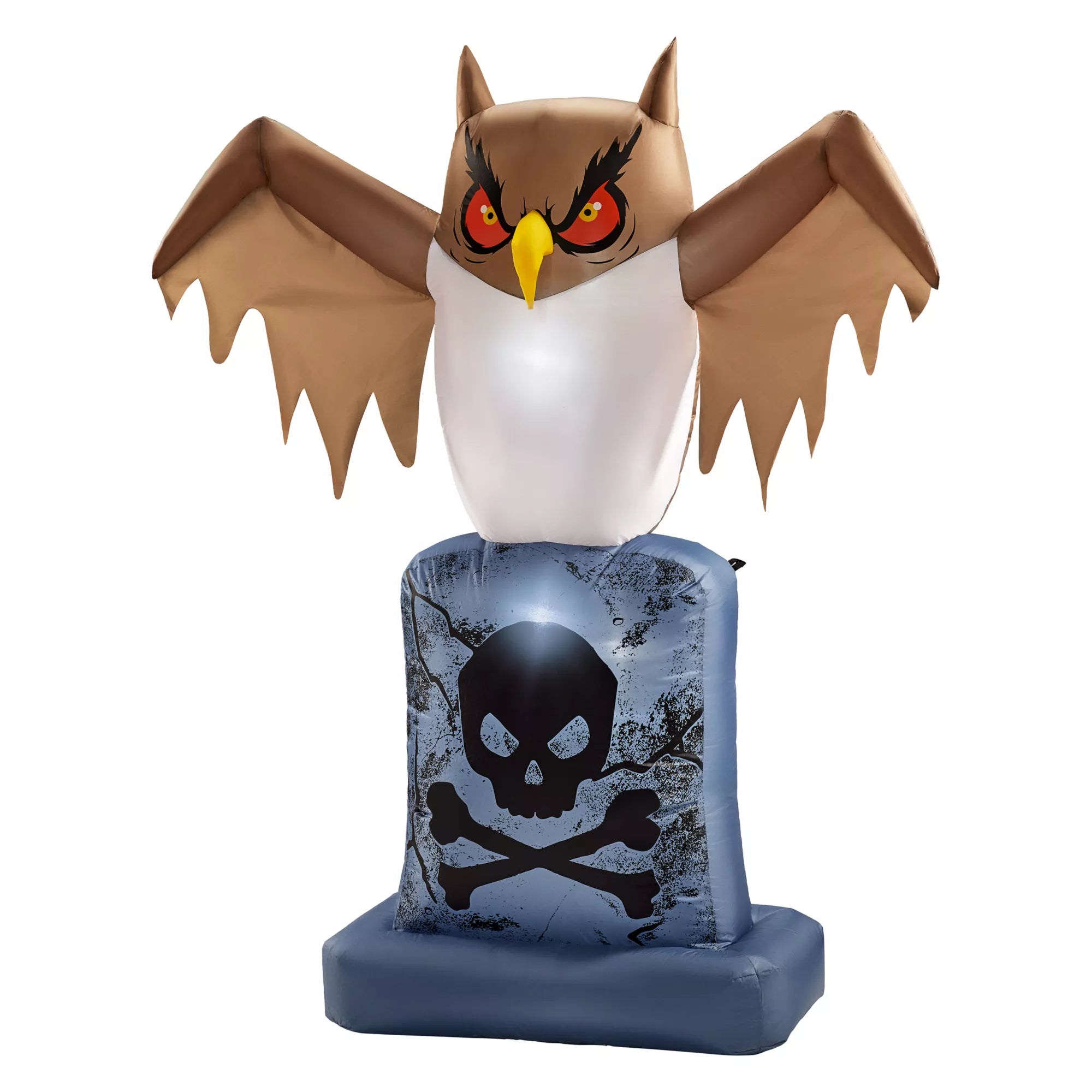 4.5 Ft. Owl Tombstone Light-Up Inflatable Decoration