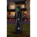 6 Ft. Masked Hooded Figure Light-Up Inflatable Decoration