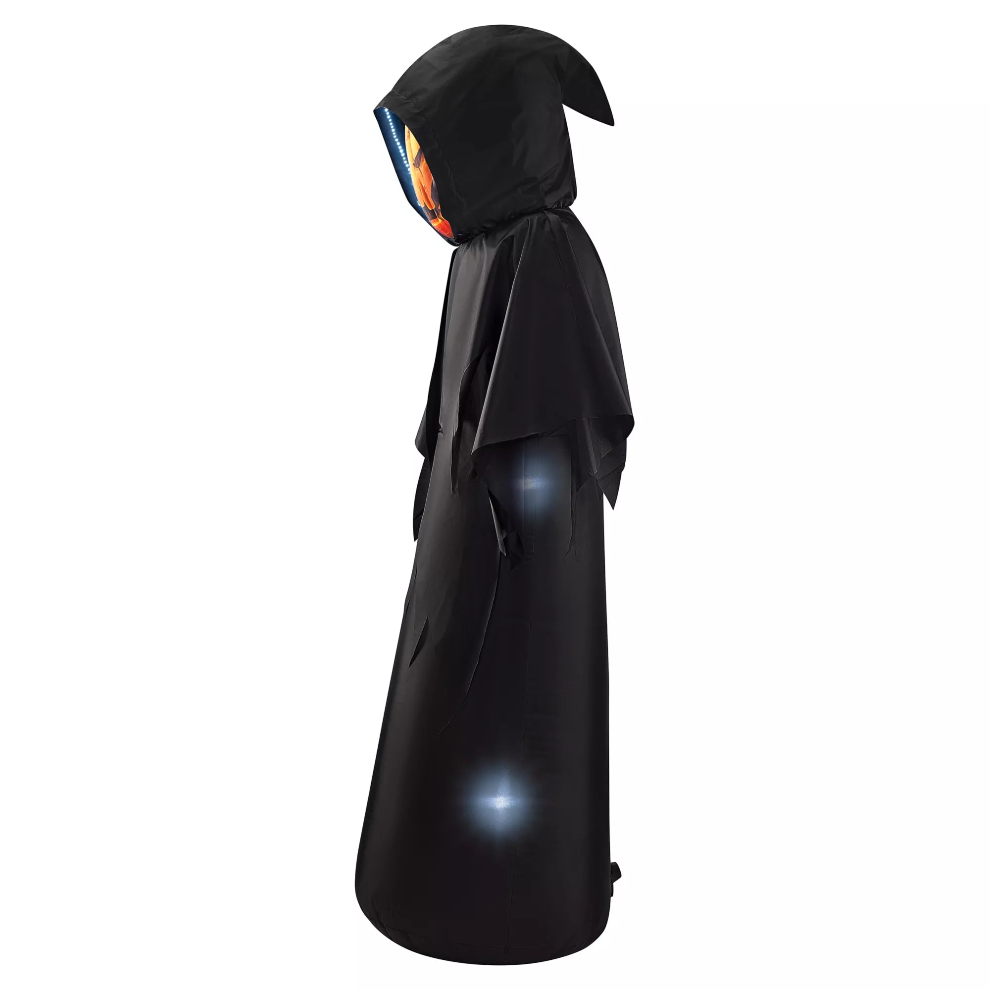 6 Ft. Masked Hooded Figure Light-Up Inflatable Decoration