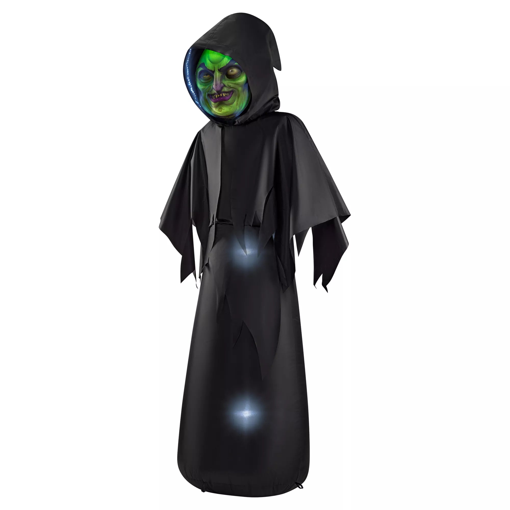 6 Ft. Masked Hooded Figure Light-Up Inflatable Decoration