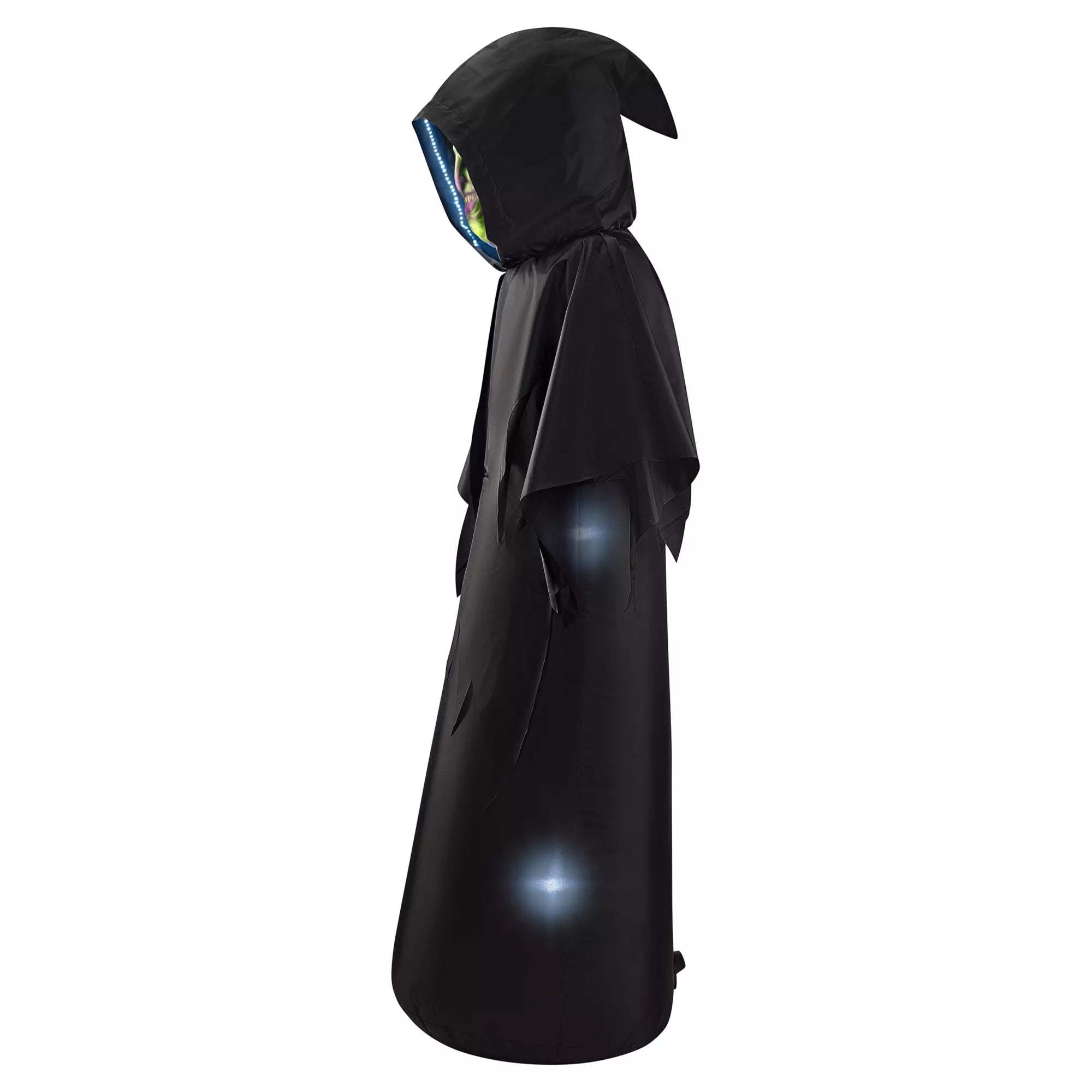 6 Ft. Masked Hooded Figure Light-Up Inflatable Decoration