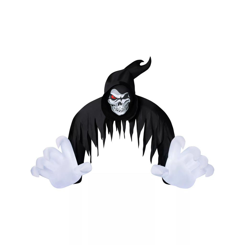 12 Ft Light-Up Jack the Reaper Archway Inflatable Decoration