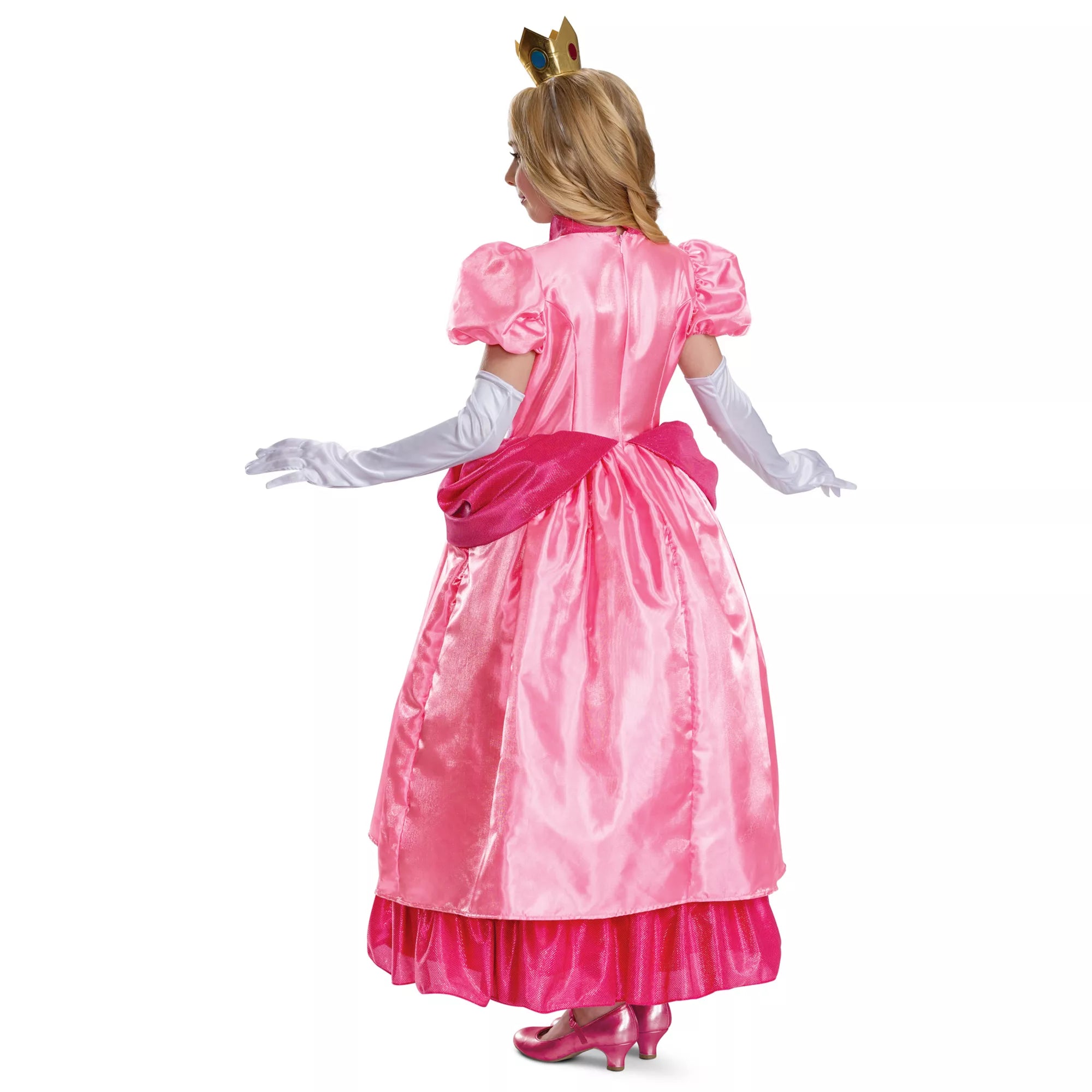 Kids Princess Peach Costume Deluxe - Super Mario Bros.