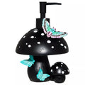 Mushroom and Butterfly Soap Dispenser