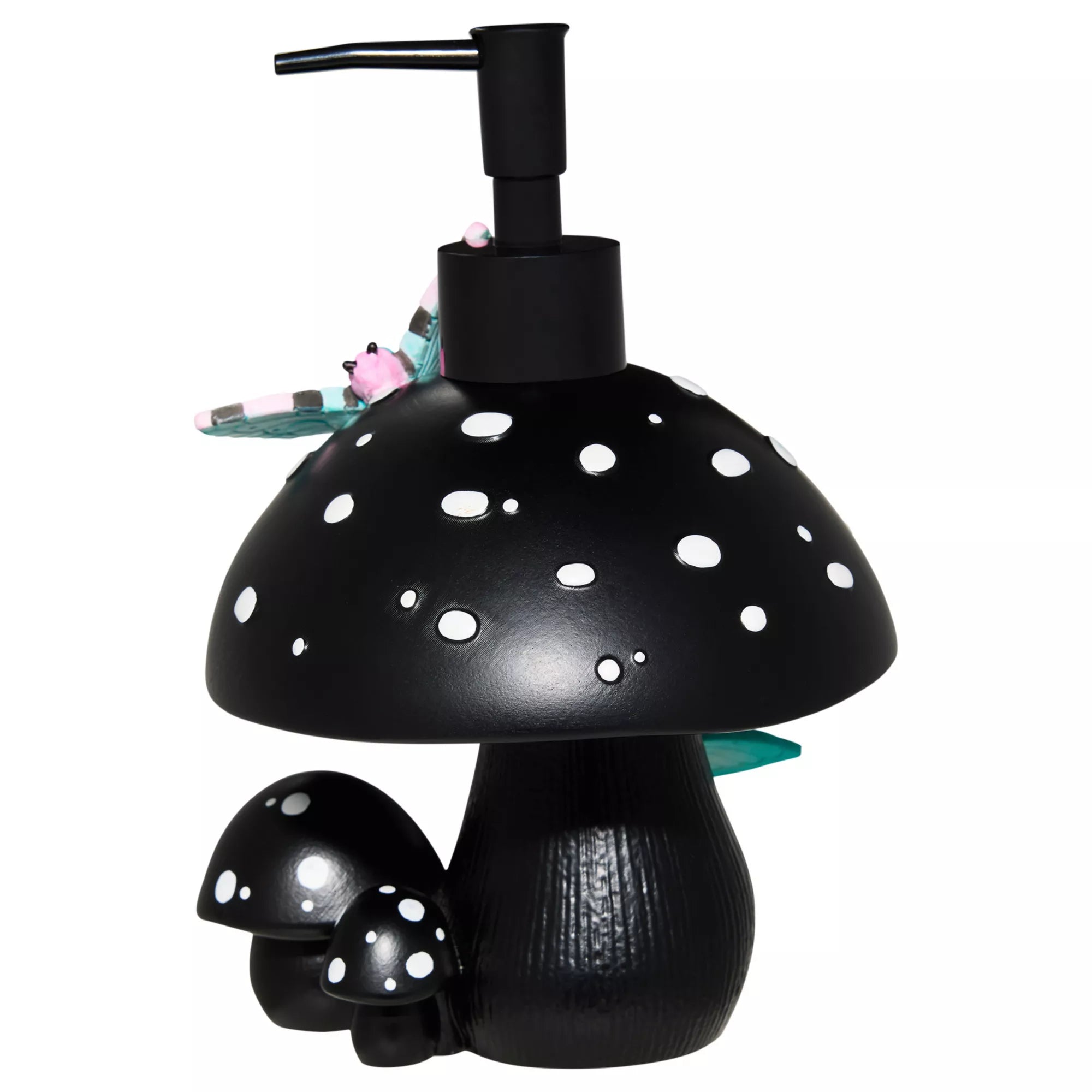 Mushroom and Butterfly Soap Dispenser