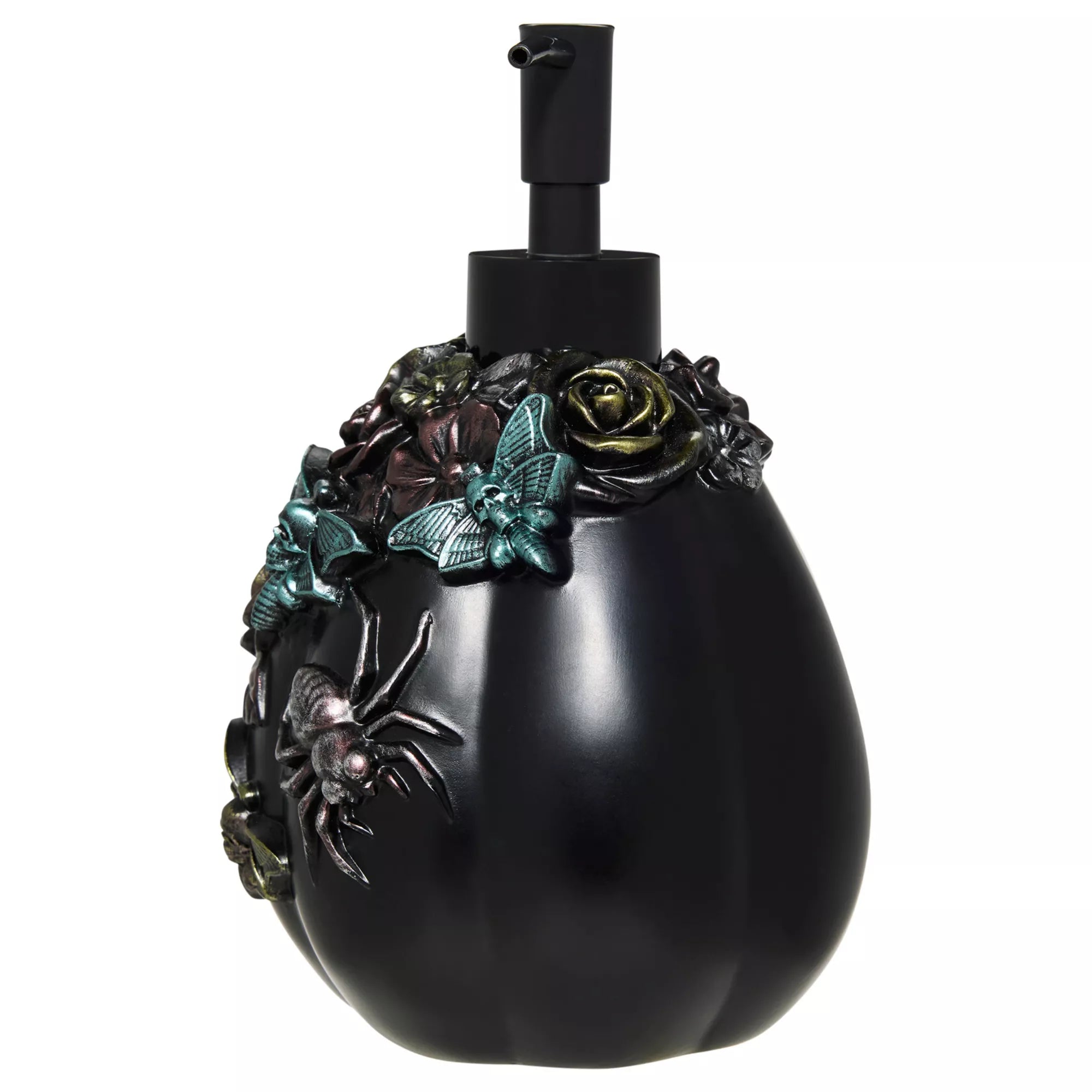 Decorative Black Pumpkin Soap Dispenser