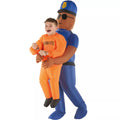 Kids Police and Inmate Inflatable Costume