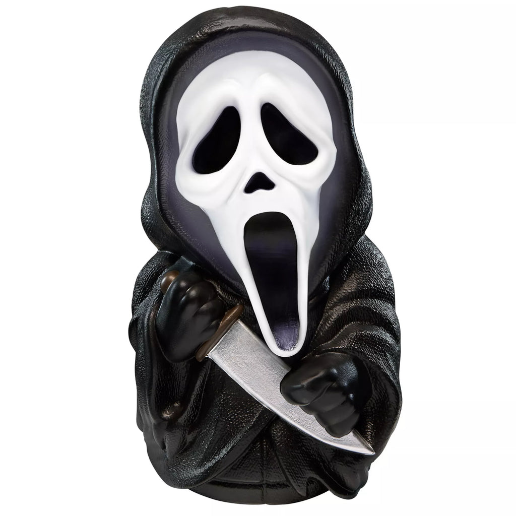 Ghost Face Light-Up Porch Buddy