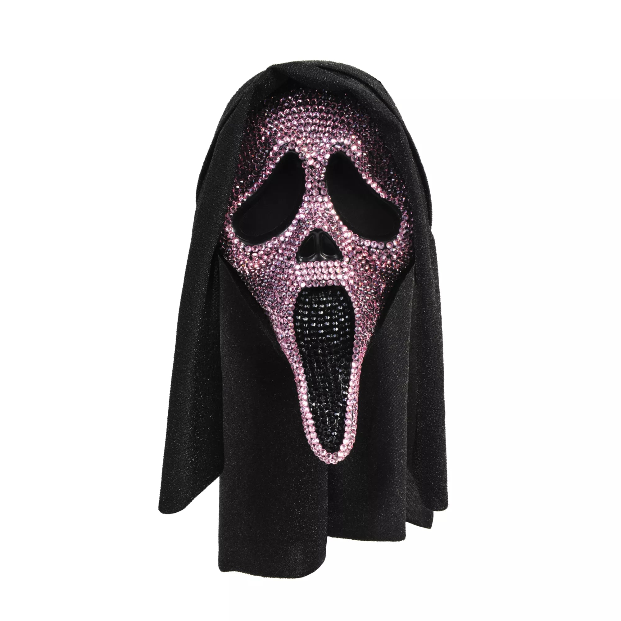 Ghost Face Pink Bling Full Mask