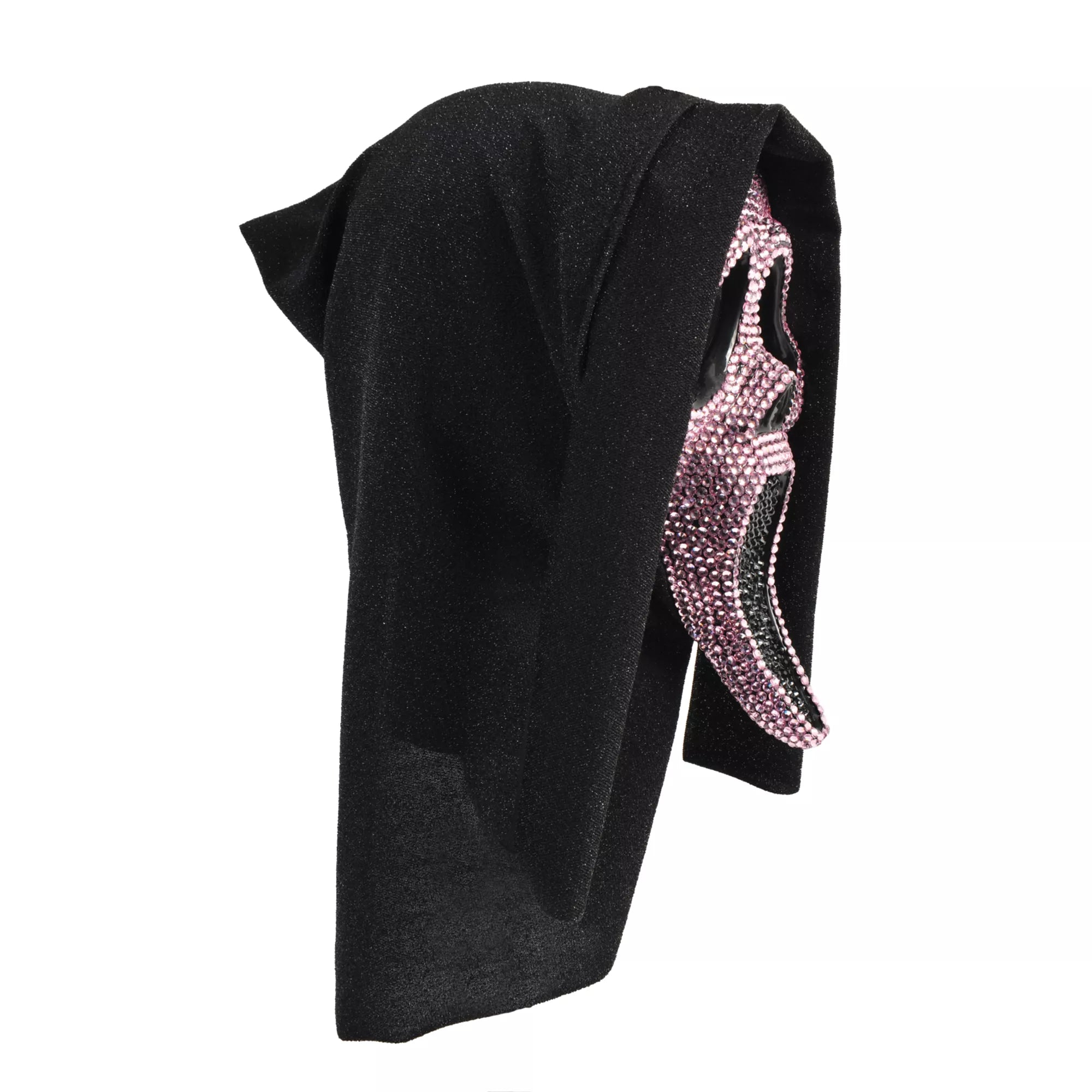 Ghost Face Pink Bling Full Mask