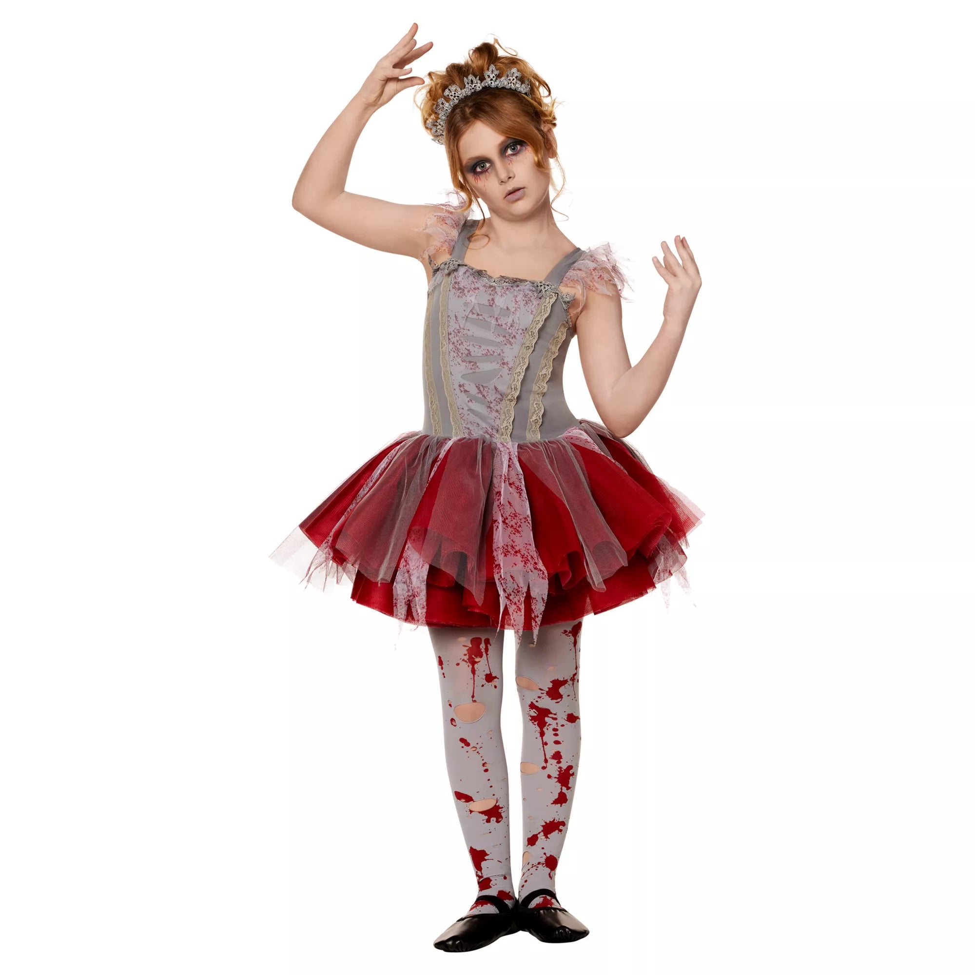 Kids Zombie Ballerina Costume