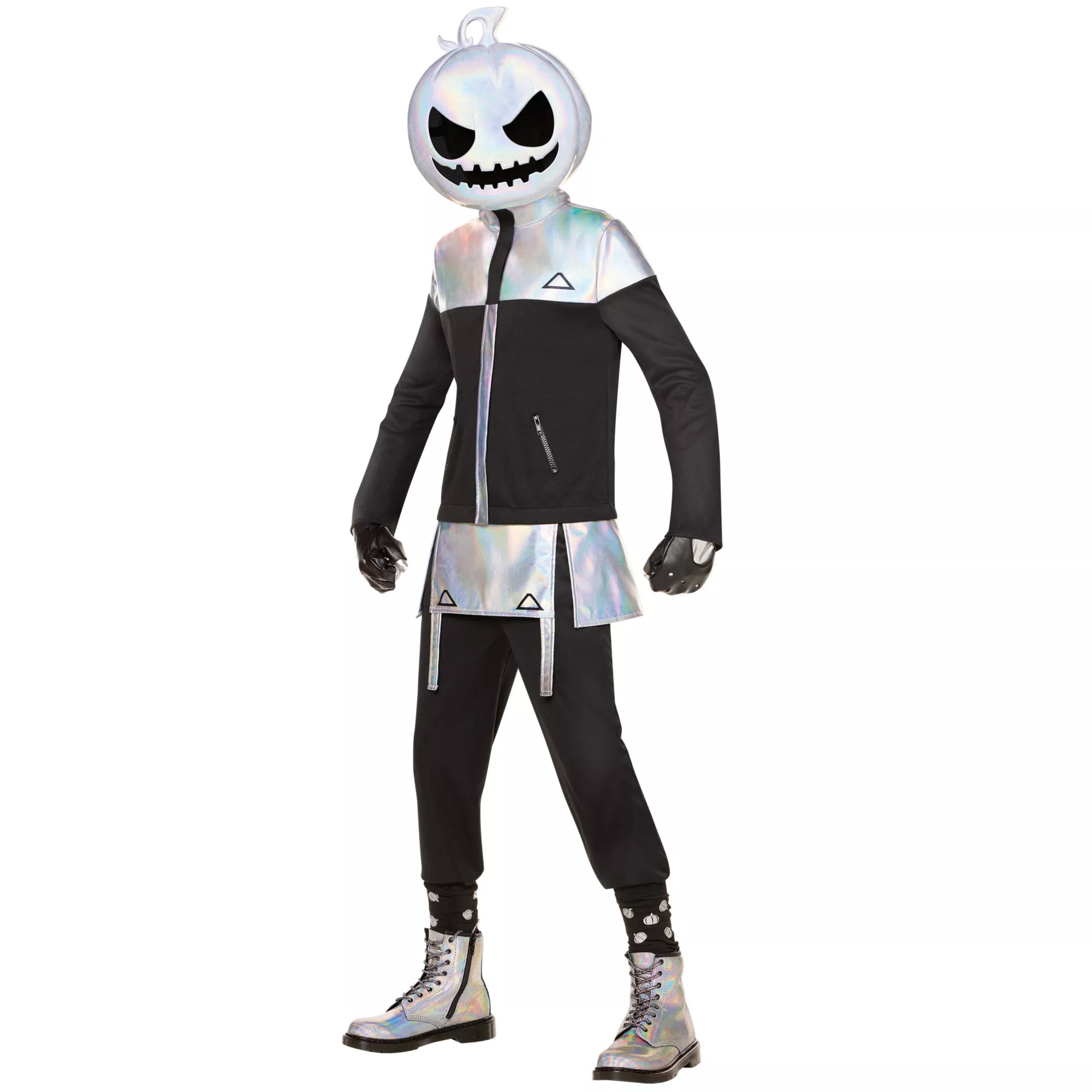 Youth Chrome Punk Costume - Fortnite