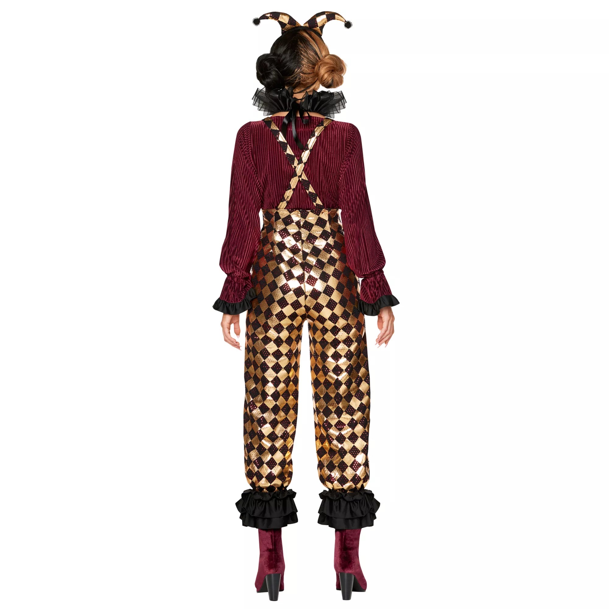 Adult Checkered Clown Costume - The Signature Collection