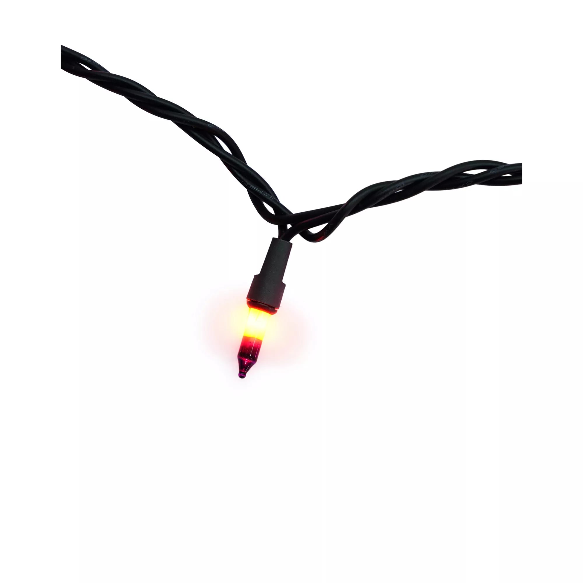 Double Orange and Purple String Lights