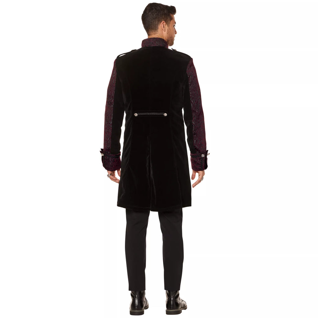 Adult Burgundy Vampire Jacket