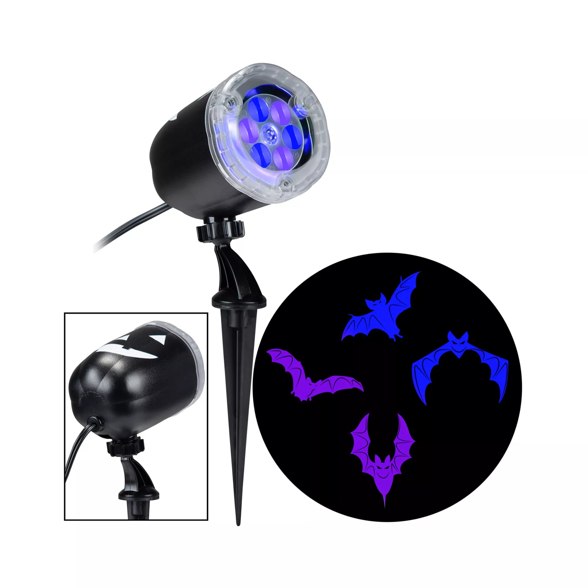 Purple Bat Light Projector