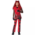 Kids Red Jumpsuit Costume - Descendants: The Rise of Red