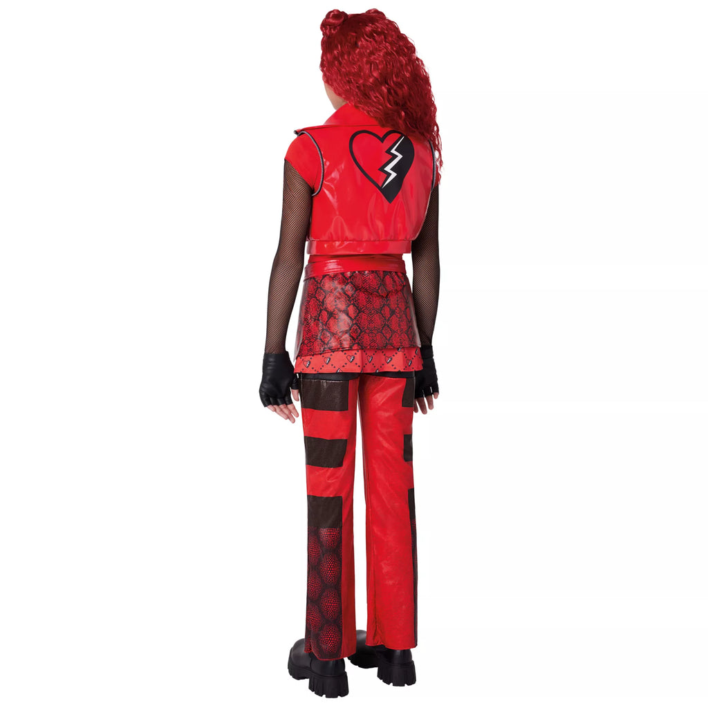 Kids Red Jumpsuit Costume - Descendants: The Rise of Red