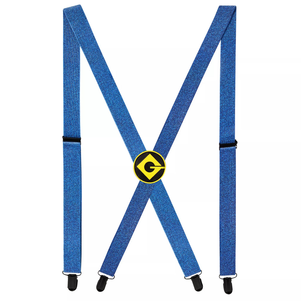 Adult Minion Suspenders - Despicable Me 4