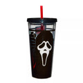 Ghost Face Cup with Straw - 20 oz.