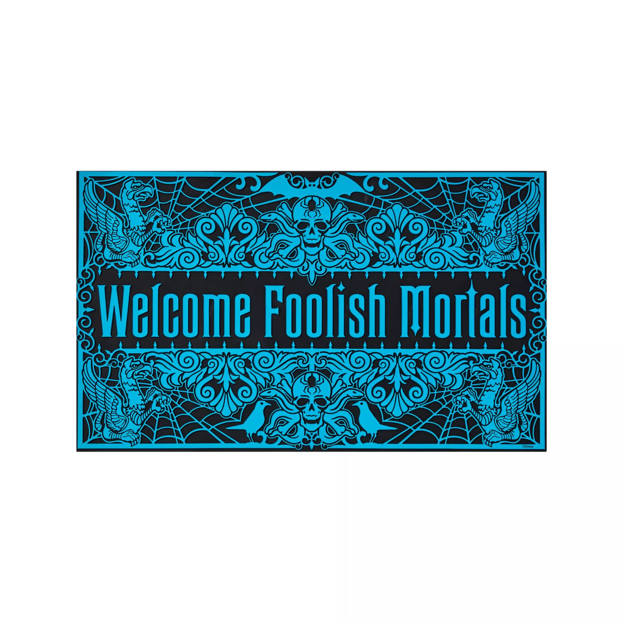 Welcome Foolish Mortals Doormat - Disney The Haunted Mansion