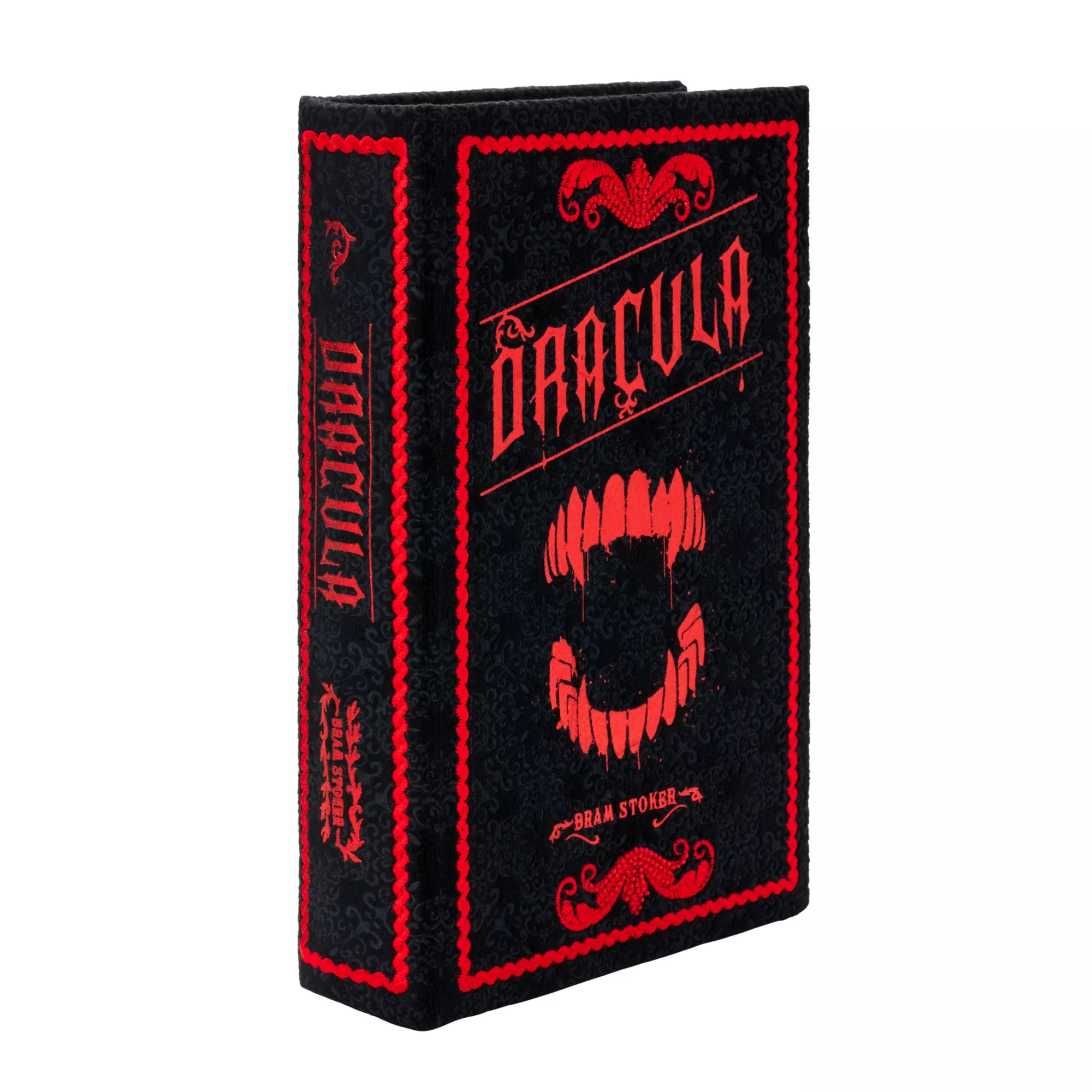 Velvet Dracula Book Trinket Box