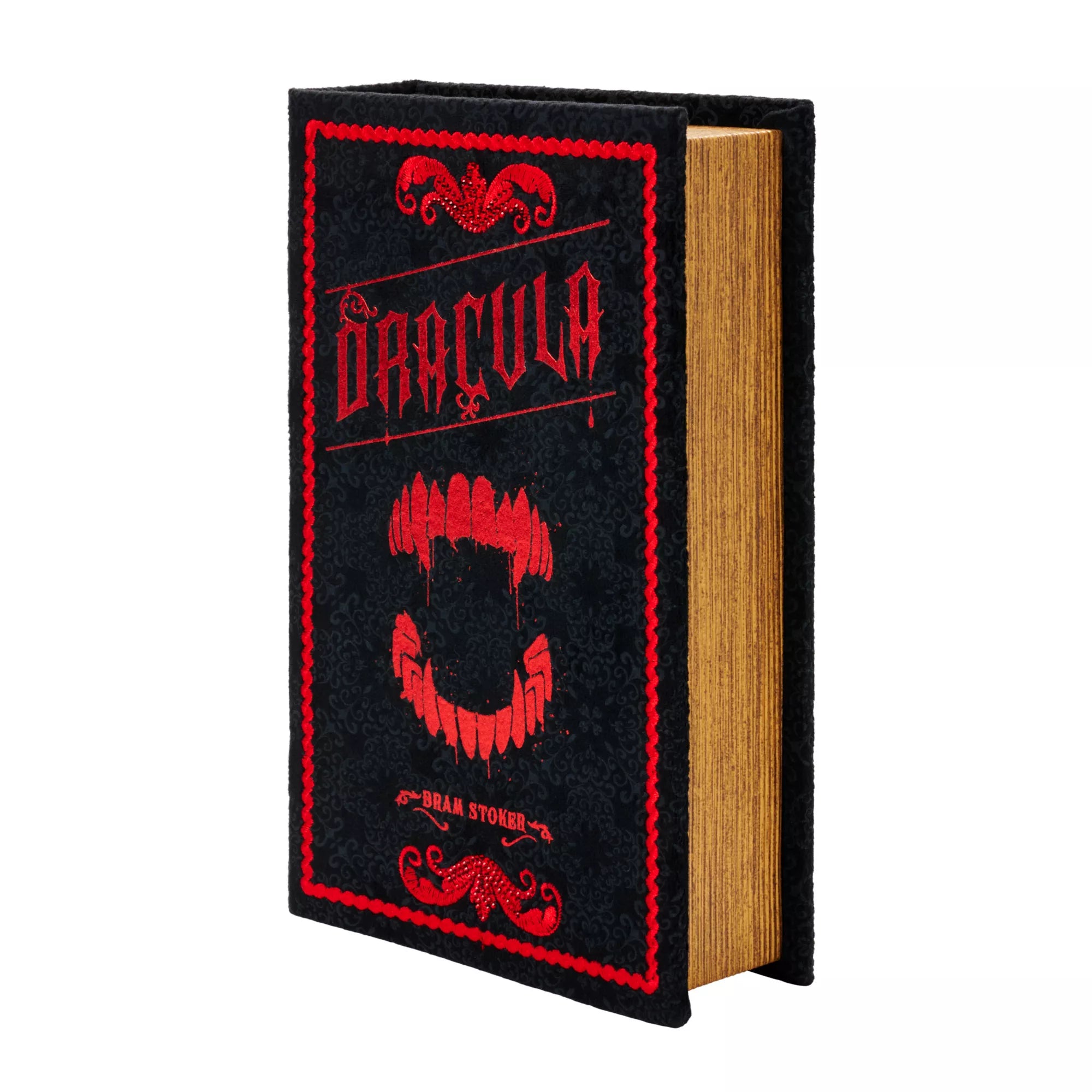 Velvet Dracula Book Trinket Box